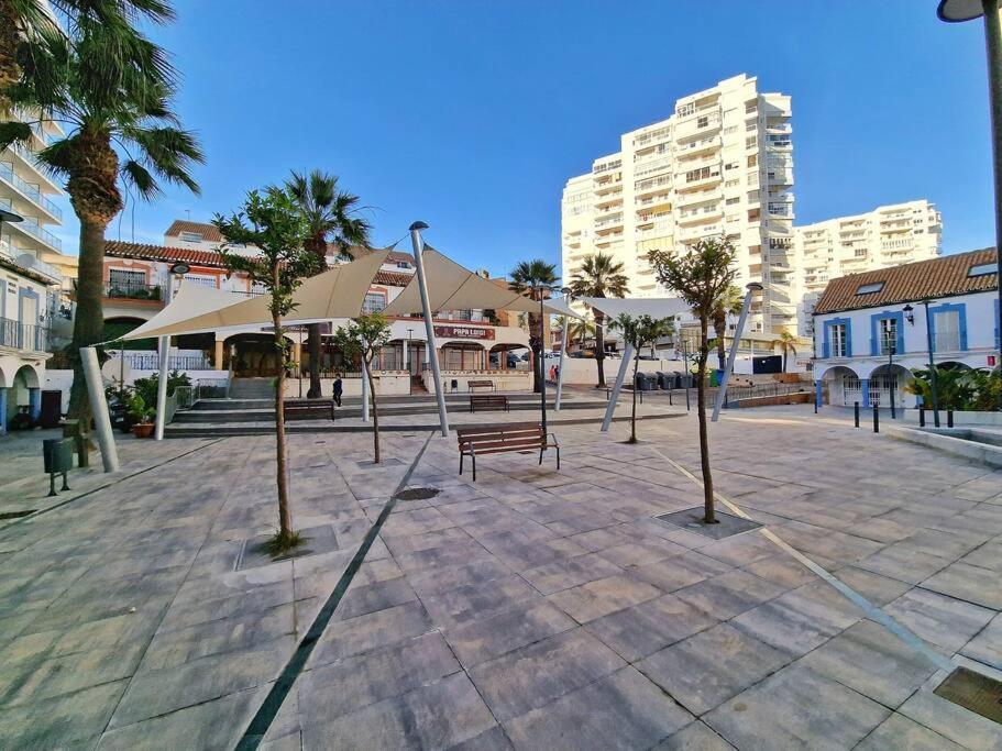 Encantador Duplex Para 6 A 1 Minuto De La Playa Benalmádena Kültér fotó